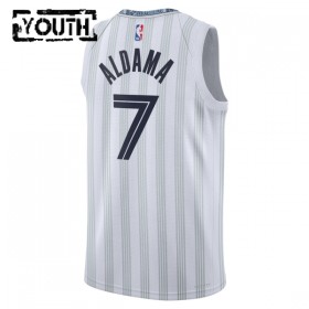 Maillot Basket Enfant Memphis Grizzlies Santi Aldama 2025-26 Nike City Edition Gris Swingman
